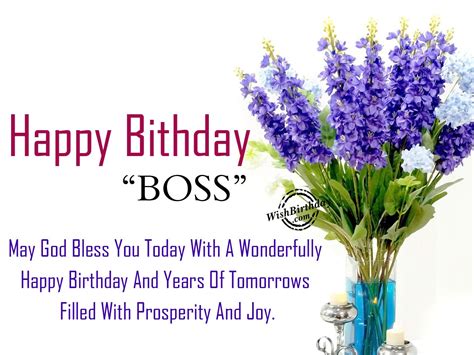 birthday wishes for a woman boss